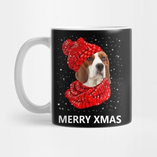 Beagle Merry Xmas Mug